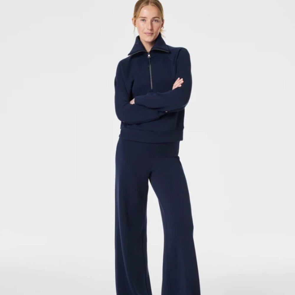 SPANX AirEssentials® | Wide Leg Pant | Navy Blue | Size M | Like New